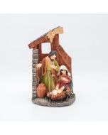 ΘΕΙΑ ΓΕΝΝΗΣΗ ΜΕ ΣΠΙΤΑΚΙ, 14x11.5x24.5cm Eurolamp 600-47726