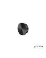 Άγκιστρο μπάνιου μονό 1,9εκ. Φ54 OPAL Geesa Inox PVD Black Brushed 7245-411