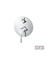 Μίκτης Εντοιχισμού 2 Εξόδων Occo Cora Chrome 7255-100