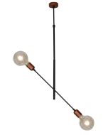 HL-3524-2 ERIC OLD BRONZE & WHITE PENDANT HOMELIGHTING 77-3796