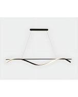 SE LED 100 ONDAS PENDANT BLACK 23W 3CCT WITH MEMORY 2 YEARS WARRANTY Α1 HOMELIGHTING 77-50450