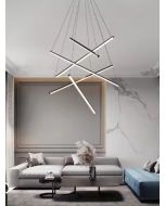 SE LED 50 BEATRICE BLACK PENDANT 60x60x150cm 50W IP20  3CCT WITH MEMORY 2 YEARS WARRANTY Α1 HOMELIGHTING 77-50607