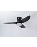 SE LED F100 WINDY BLACK FAN 30W SMART WITH CONTROL 100x100x50cm 3000k-6500k 85-265V 2 YEARS WAR HOMELIGHTING 77-50630