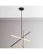 SE LED 50  VAMOS PENDANT BLACK 23W 3CCT 50x50x110cm IP20 220V 2 YEARS WARRANTY A2 HOMELIGHTING 77-50636