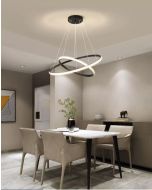 SE LED 60 STELINA PENDANT BLACK 60-40cm 47W  3CC IP20 220V 2 YEARS WARRANTY A1 HOMELIGHTING 77-50639