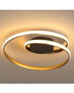SE LED 50 LICI CEILING GOLD 38W  3CCT 50x9cm IP20 220V 2 YEARS WARRANTY Α1 HOMELIGHTING 77-50644