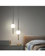 SE LED 12 AMALFI PENDANT BLACK 7W  3CCT 12x100cm IP20 220V 2 YEARS WARRANTY E3 HOMELIGHTING 77-50650