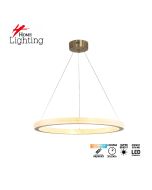 SE LED 80  ELYSIA GOLD MAT 88W 3CCT WITH REMOTE CONTROL+MEMORY IP20 2 YEARS WARRANTY A2 HOMELIGHTING 77-50993