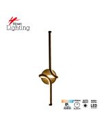 SE LED 60 SERPENTINA  WALL LAMP 3CCT WITH MEMORY  BLACK  2 YEARS WARRANTY HOMELIGHTING 77-51159