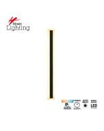 SE LED 60 LINEAX WALL LAMP 3CCT WITH MEMORY BLACK 2YEARS WARANTY HOMELIGHTING 77-51161
