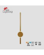 SE LED 60 ZENYA GOLD  WALL LAMP 3CCT WITH MEMORY  60cm 2 YEARS WARRANTY HOMELIGHTING 77-51164