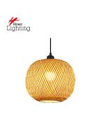 SE21-BA-5050 LYSA PENDANT BAMBOO STEEL 50*120cm E27 2 YEARS WARRANTY HOMELIGHTING 77-51190