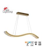 SE LED 100  SLANG L100cm  GOLD  3000K-6500K  REMOTE CONTROL  2 YEARS WARRANTY HOMELIGHTING 77-51201