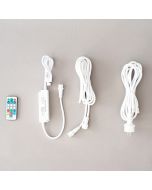 SYNCHRONOUS RGBW LED CONTROLLER & ΤΗΛΕΧΕΙΡΙΣΤΗΡΙΟ, ME 5 ΕΠΕΚΤΑΣΕΙΣ ΕΩΣ 1000 LED, ΠΡΟΕΚΤΑΣΗ ΠΑΡΟΧΗΣ 1.5m IP44 Eurolamp 600-01281
