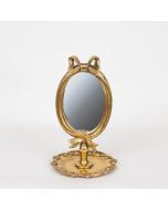 ΚΑΘΡΕΦΤΗΣ ΠΟΛΥΡΕΣΙΝ ΧΡΥΣΟΣ 15.3x15.3x25cm Eurolamp 751-12032