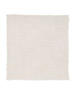Πατάκι Μπάνιου Βαμβακερό 60x60cm Sand Sealskin Reverse Ivory 800104