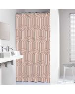 Brave 180x200 dark pink κουρτίνα μπάνιου πλαστική Sealskin 800149
