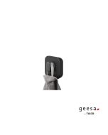 Άγκιστρο μπάνιου μονό carv Tiger Geesa Black Matt 800244-400