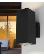 it-Lighting Palmyra E27 Outdoor Wall Lamp with Up and Down light Anthracite 80203944