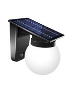 it-Lighting Baikal LED 1W 3000K | 4000K | 6000K Solar Outdoor Wall Lamp Black D:130x190x175 mm 80207310S