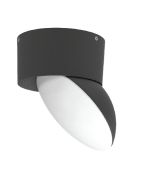 it-Lighting Wabash LED 7W 3CCT Outdoor Wall Lamp Black D:13cm 80208410
