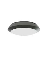it-Lighting Champlain 1xE27 Outdoor Ceiling Light Anthracite D:90x285x285mm 80300844