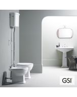 Λεκάνη Υψηλής Πίεσης Κατωστόμια CLASSIC με καζανάκι και κάλυμμα Soft Close MS87C White, GSI White 871000HC-300