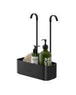 Tiger 2-Store Ράφι κρεμαστό για Βρύση Ντους 25 cm Black 800376  800376