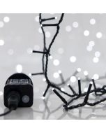 ΣΕΙΡΑ, 900 LED 3mm, 31V ΜΕΤΑΣΧΗΜΑΤΙΣΤΗ, 8 ΠΡΟΓΡΑΜΜΑΤΑ & ΜΝΗΜΗ, ΠΡΑΣΙΝΟ PVC ΚΑΛΩΔΙΟ, ΛΕΥΚΟ LED, ΑΝΑ 5cm, ΠΡΟΕΚΤΑΣΗ ΠΑΡΟΧΗΣ 3m ΙΡ44 Eurolamp 600-13520