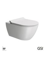 ΚΟΜΠΛΕ ΚΡΕΜ.ΛΕΚ.PURA/55 SWIRL+ΚΑΛ.MS86SC SUPER-SLIM S/C GSI WHITE MATT 881500SC-301