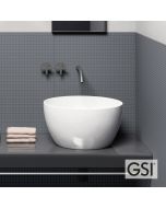 Νιπτήρας Πορσελάνης Pura Φ42 h.22 GSI White 8852-300