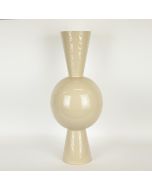 ΒΑΖΟ  ΜΕΤΑΛΛΙΚΟ ΜΠΕΖ 30x30x75cm Eurolamp 752-22052