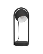 Λαμπατέρ Επιτραπέζιο 19xH43cm Μαύρο Μονόφωτο 1xE14 Eglo Murnia 900314