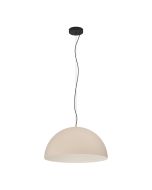 Κρεμαστό Φωτιστικό Μονόφωτο 1xE27 Ø53,5cm Μπεζ Eglo Gaetano Μπεζ 900696