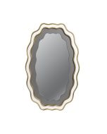 ΚΑΘΡΕΦΤΗΣ ΞΥΛΙΝΟΣ ΧΡΥΣΟΣ - ΛΕΥΚΟΣ 50x2.5x80cm Eurolamp 811-30014