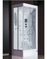 ΚΑΜΠΙΝΑ ΑΤΜΟΥ PLANET MEGA 70Χ90 CARRON-ART WHITE RIGHT  MEGAPLAN79-300-2
