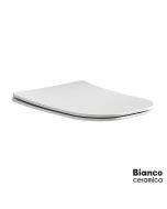 Κάλυμμα Λεκάνης DL110 DL120 Slim Soft Close, Bianco Ceramica White 9500SC-300
