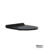 Κάλυμμα Λεκάνης AD120 Slim Soft Close, Bianco Ceramica Black Matt 9620SC-401