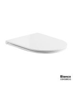 ΚΑΛΥΜΜΑ BELLA BL120 SLIM SOFT-CLOSE BIANCO CERAMICA WHITE 9700SC-300