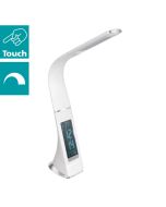 Επαναφορτιζόμενο Φωτιστικό Γραφείου Λευκό με Εύκαμπτο Βραχίονα 5000K 430lm Ρυθμιζόμενο Touch Eglo Cognoli 97915