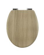 Καπάκι Λεκάνης NATUR από MDF Φυσικό 37x45.7x5.8cm AWD02181702 AWD02181702