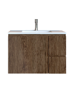 Έπιπλο Μπάνιου 90 εκ. με Νιπτήρα Χρώμα Anziano Natural Sanitec Alba C 90