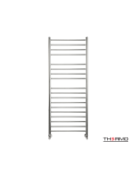 Θερμαινόμενη Πετσετοκρεμάστρα μπάνιου Inox BELLAVIA  120x50 Brushed BEL12050-111