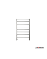 Θερμαινόμενη Πετσετοκρεμάστρα μπάνιου Inox BELLAVIA  75x50 Brushed BEL7550-111