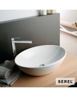 Νιπτήρας Πορσελάνης 55x41 SEREL White CH33-300
