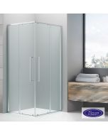 C.ENTRY DEVON ELLI 110x70 (107,5-109 x 67,5-69 εκ.) CLEAN-GLASS CHROME CL11070C-100