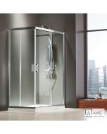 Καμπίνα ντουζιέρας Γωνιακής Εισόδου Corner Entry 120x70 (117-119 x 67-69 εκ), Starlet Clear Chrome CS12070T-100