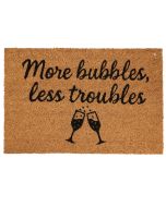 Πατάκι Εισόδου 40x60cm ''More bubbles, less troubles'' MRShome DF-0007002