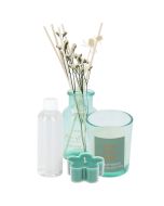 Σετ Αρωματικό Χώρου με Sticks και 2 Κεριά ''Moss After Rain'' MRShome  DF-0012001