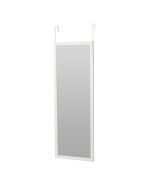 Κρεμαστός Καθρέπτης για Πόρτα από MDF 34x94cm White MRShome  DF-0036003